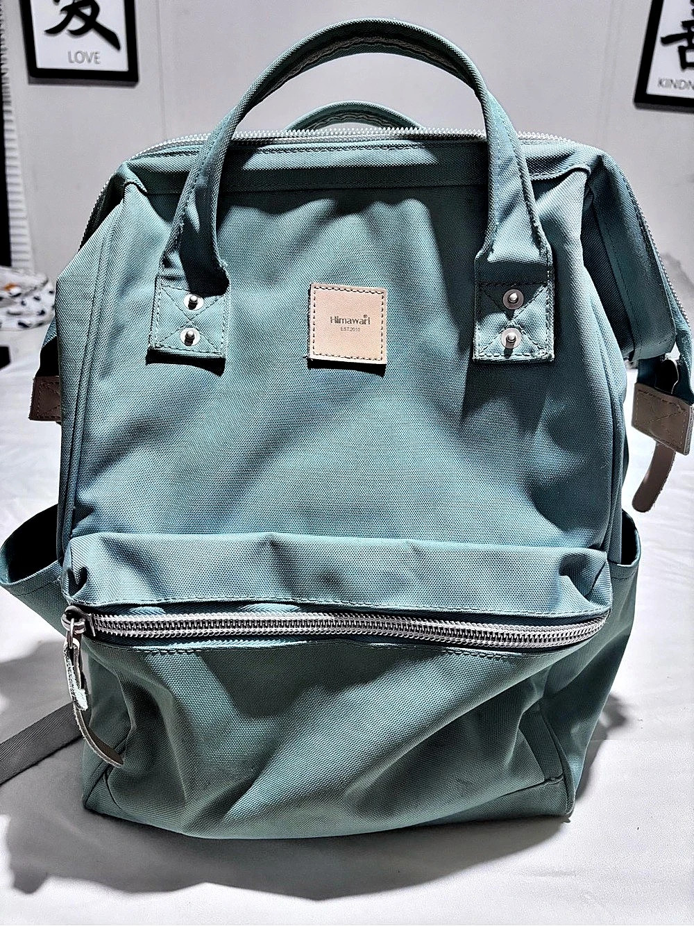 Convertible Diaper Backpack in Blue